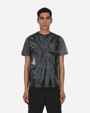 5-Schnitt T-Shirt Schwarz