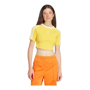 adidas Damen 3-Streifen Baby-T-Shirt Adidas