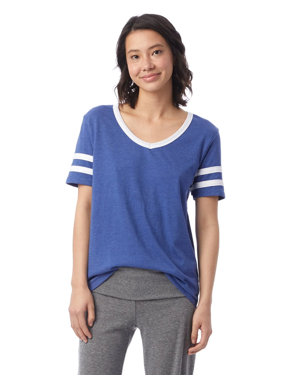 Alternative 5058BP Damen Varsity T-Shirt