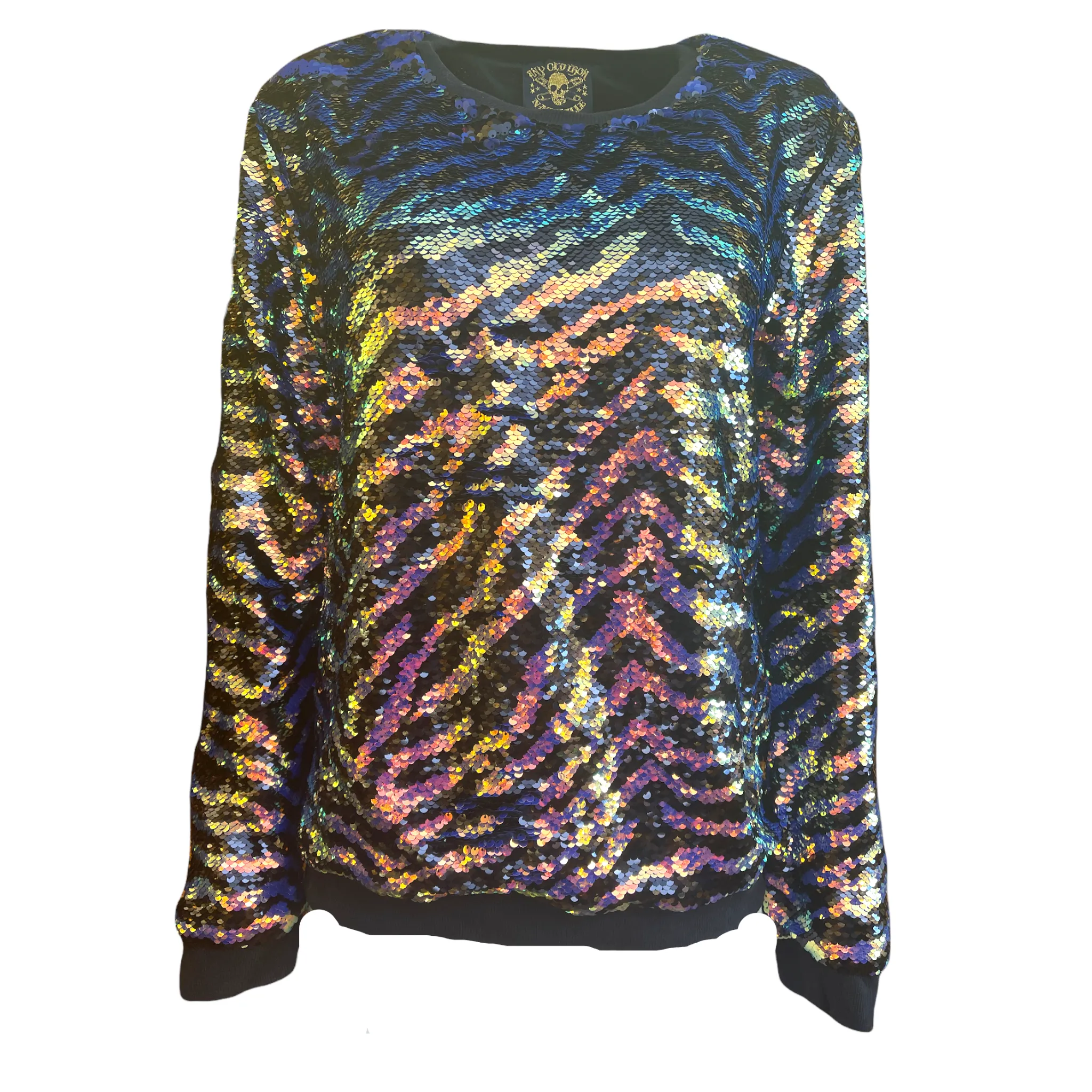 Any Old Iron Herren Zebra Pullover