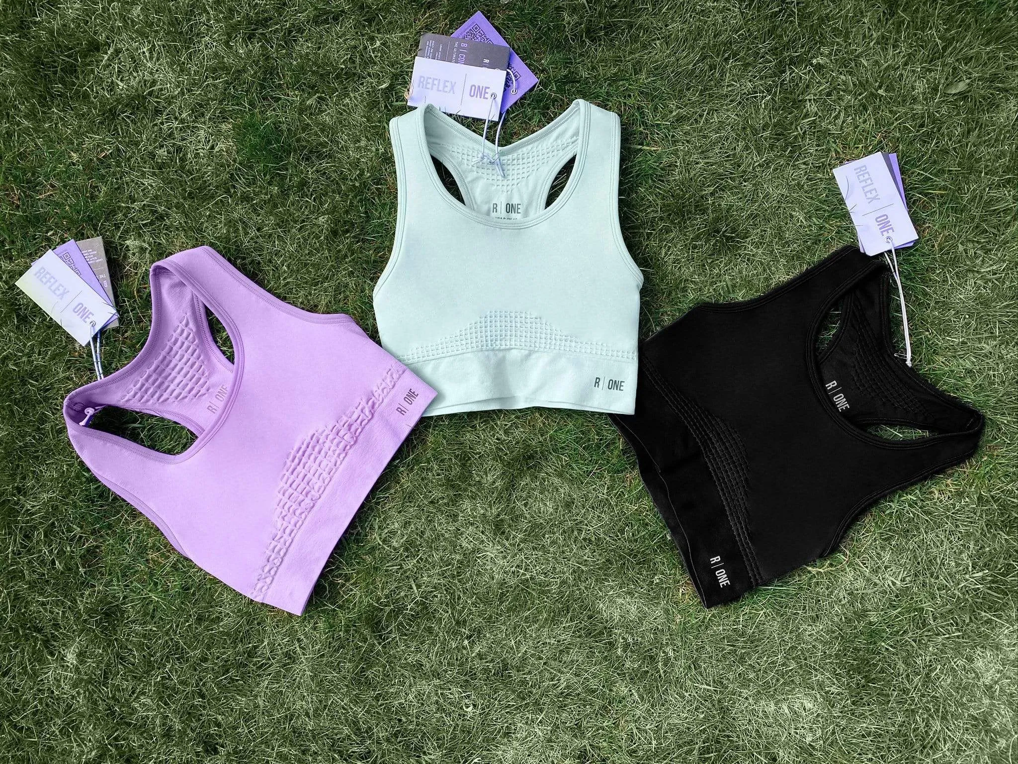 B-Confident Q-NOVA® Regeneriertes Material Nylon Sport-BH | Dunstiger Jade