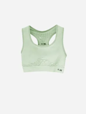B-Confident Q-NOVA® Regeneriertes Material Nylon Sport-BH | Dunstiger Jade