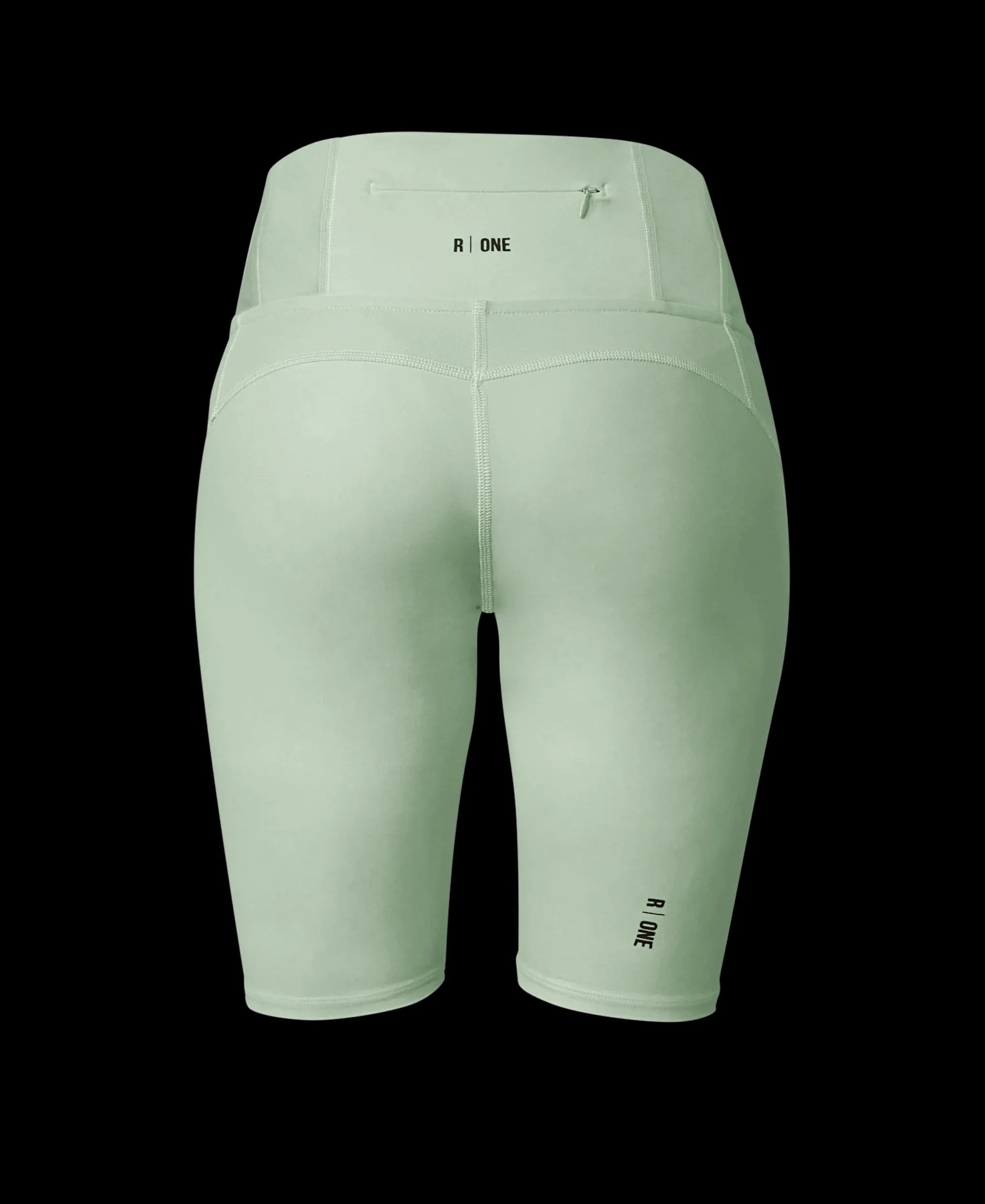 B-Confident Fahrradhose aus recyceltem Material | Nebelgrün