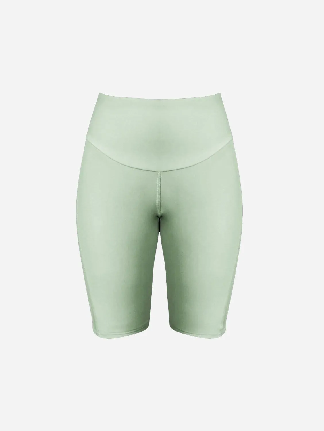 B-Confident Fahrradhose aus recyceltem Material | Nebelgrün