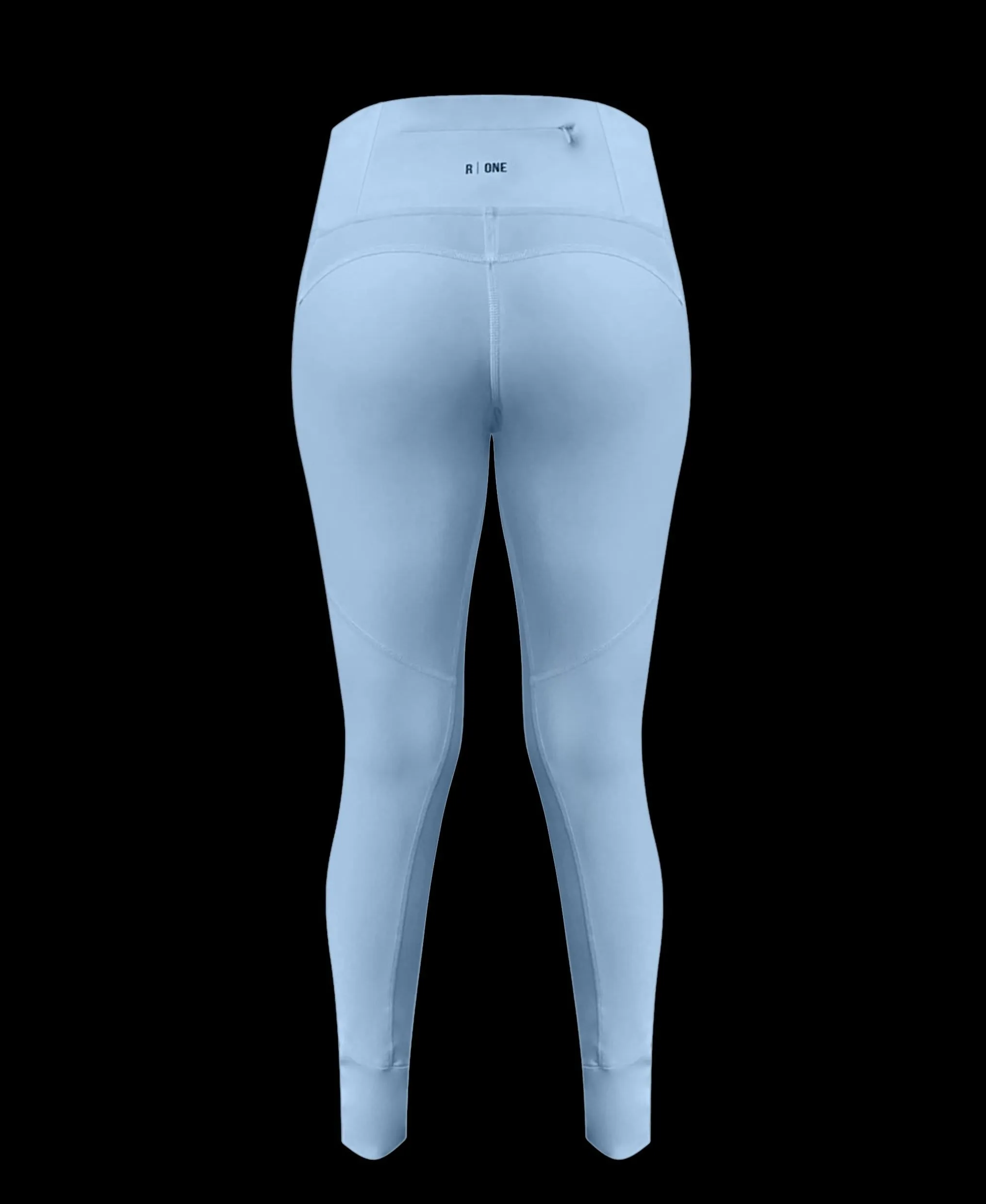 B-Confident Leggings aus recyceltem Material | Kühles Blau