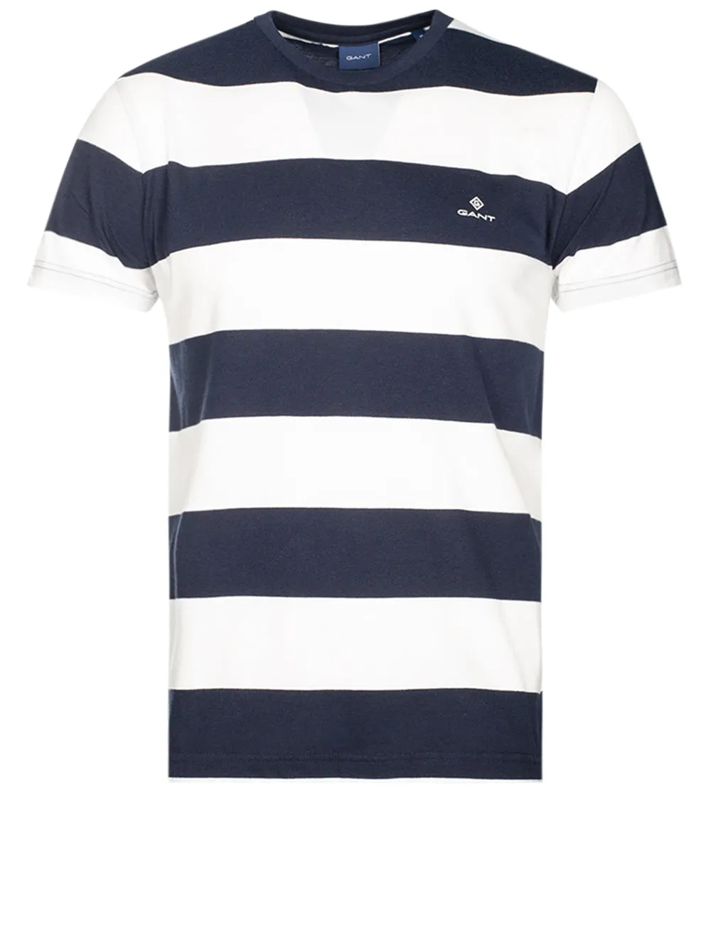 Barstripe Kurzarm-T-Shirt Eierschale