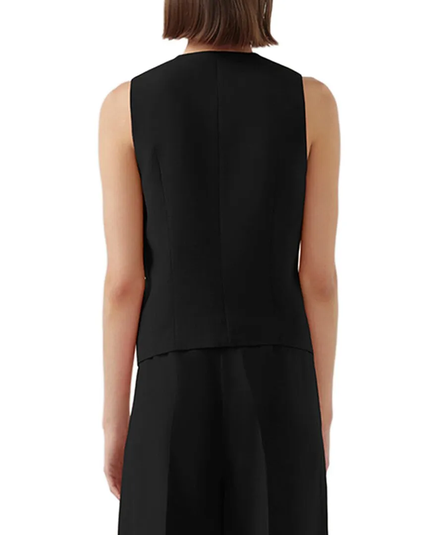 Bird & Knoll Emelio Leinen-Mix-Weste