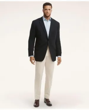 Brooks Brothers Herren Big & Tall Hopsack Blazer Marineblau Brooks Brothers