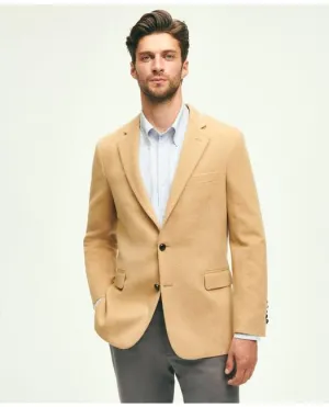 Brooks Brothers Herren Classic Fit Hair Twill 1818 Sportjacket Kamel Brooks Brothers