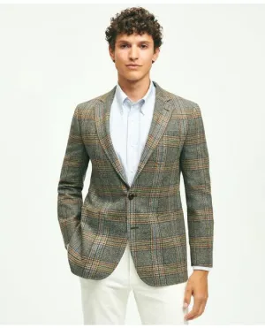 Brooks Brothers Herren Classic Fit Woll-Tweed Karo Sportmantel Braun Brooks Brothers