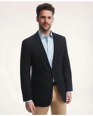Brooks Brothers Herren Madison Traditional-Fit Hopsack Blazer Marineblau Brooks Brothers