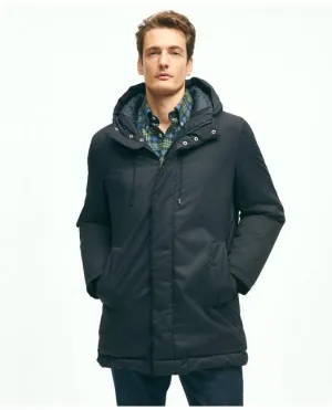 Brooks Brothers Herren Polar Serie Daunen Parka Jacke Marine Brooks Brothers