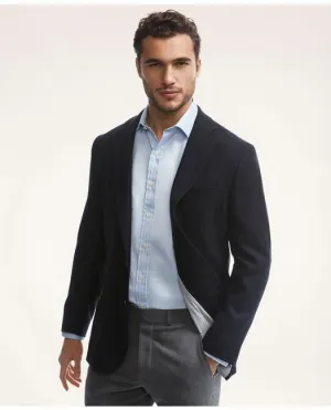 Brooks Brothers Herren Regent Classic-Fit Hopsack Blazer Navy Brooks Brothers
