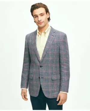 Brooks Brothers Herren Regent Regular-Fit Leinen-Woll-Sportjacke Marine Brooks Brothers