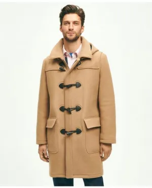 Brooks Brothers Herren Woll-Dufflecoat Beige Brooks Brothers