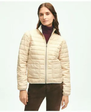 Brooks Brothers Reversible Daunenjacke für Damen Beige Brooks Brothers