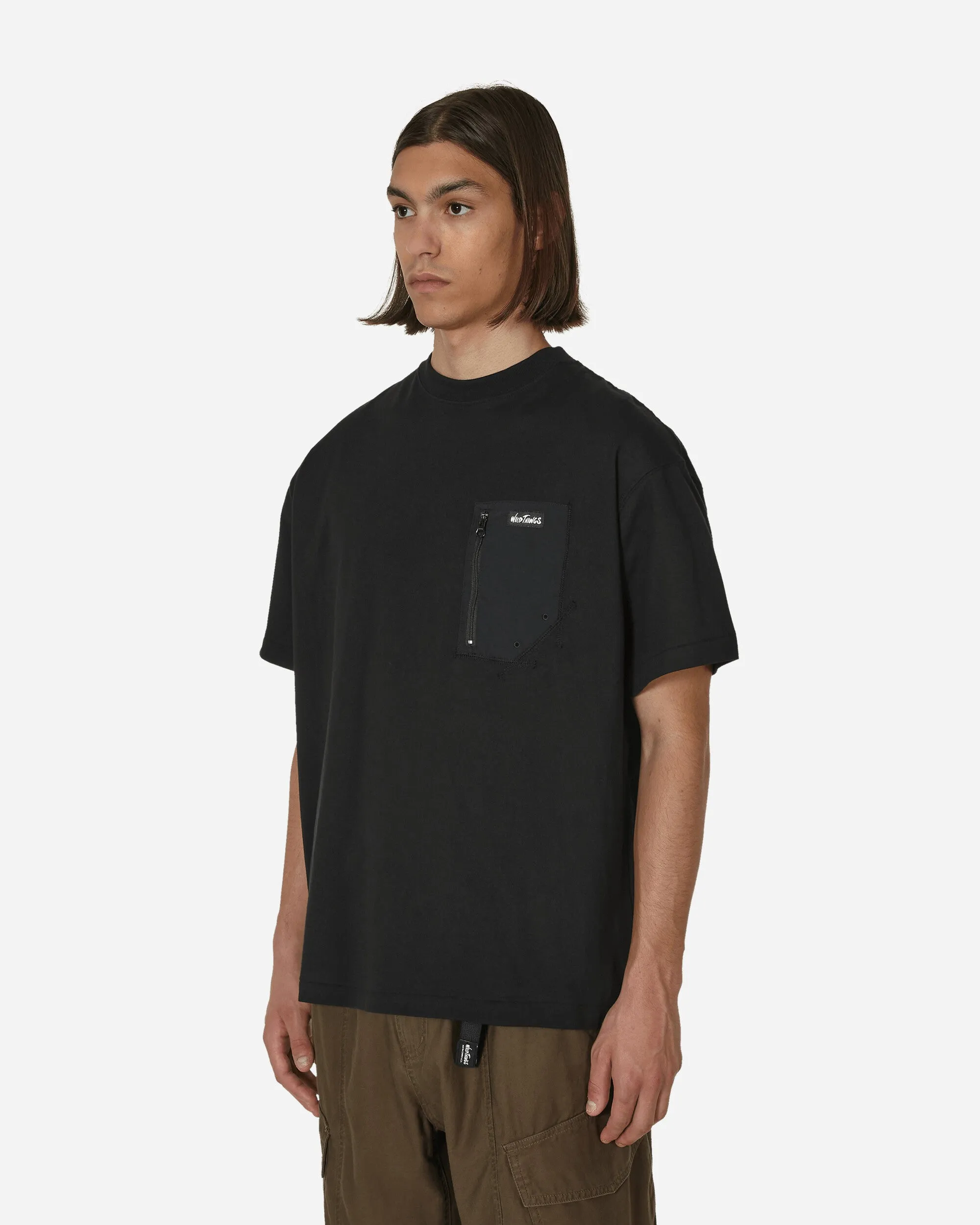 Camp Pocket T-Shirt Schwarz