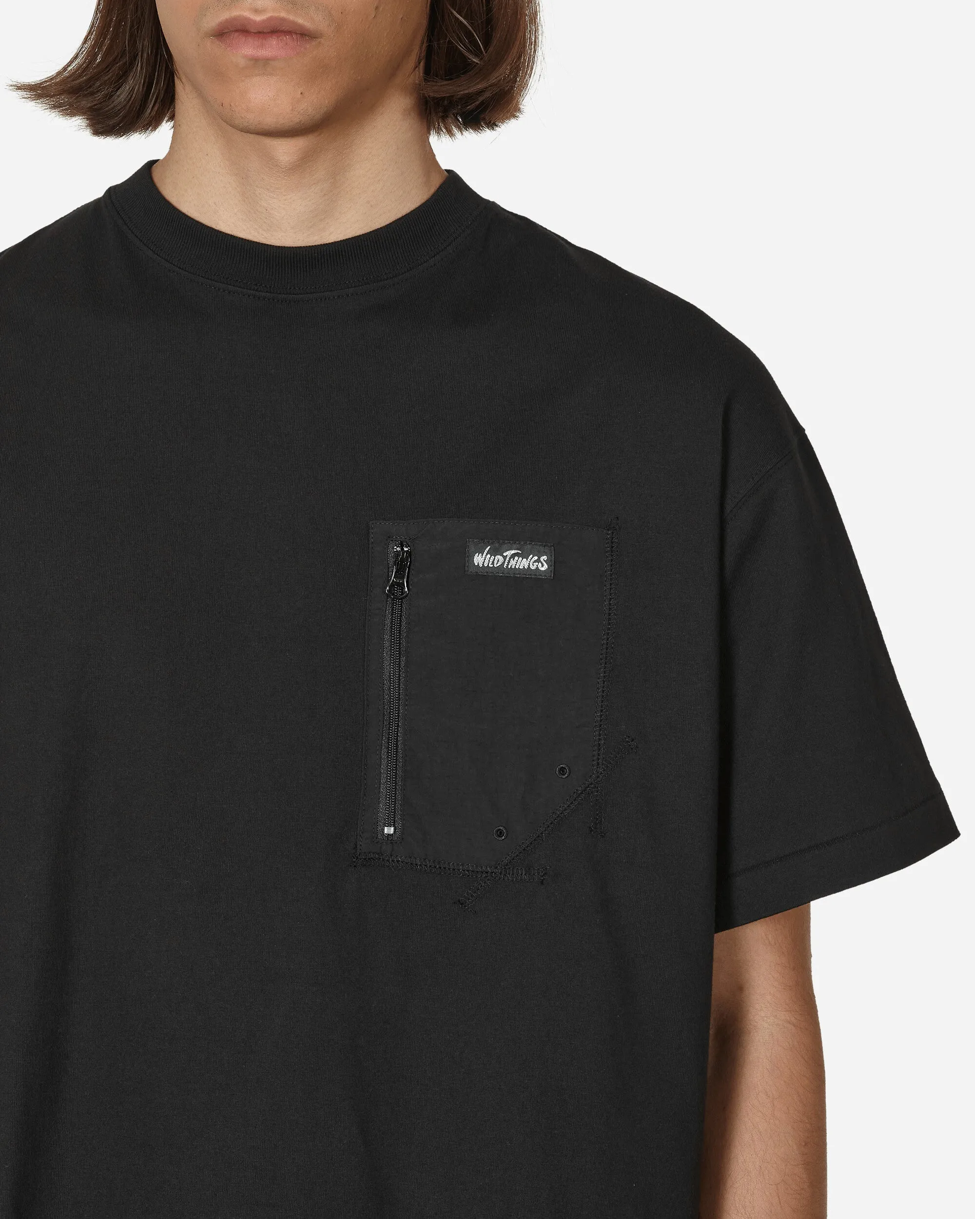 Camp Pocket T-Shirt Schwarz