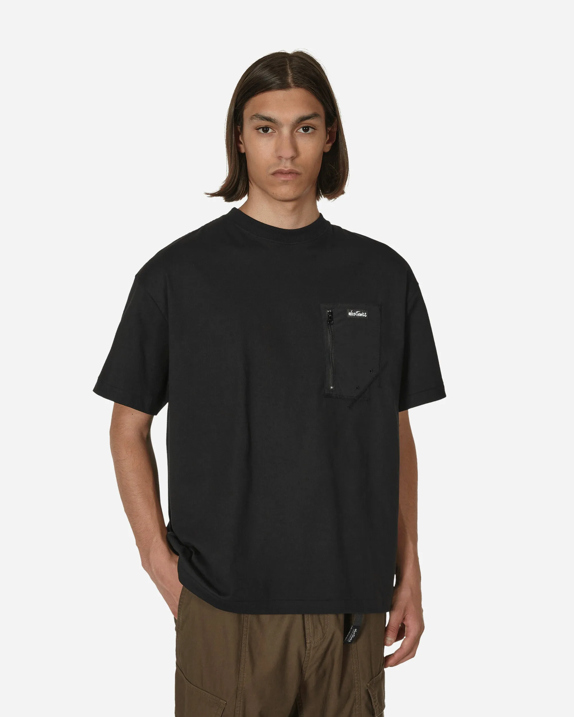 Camp Pocket T-Shirt Schwarz