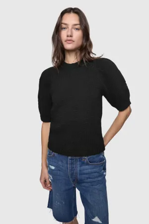 Celeste Kurzarmpullover