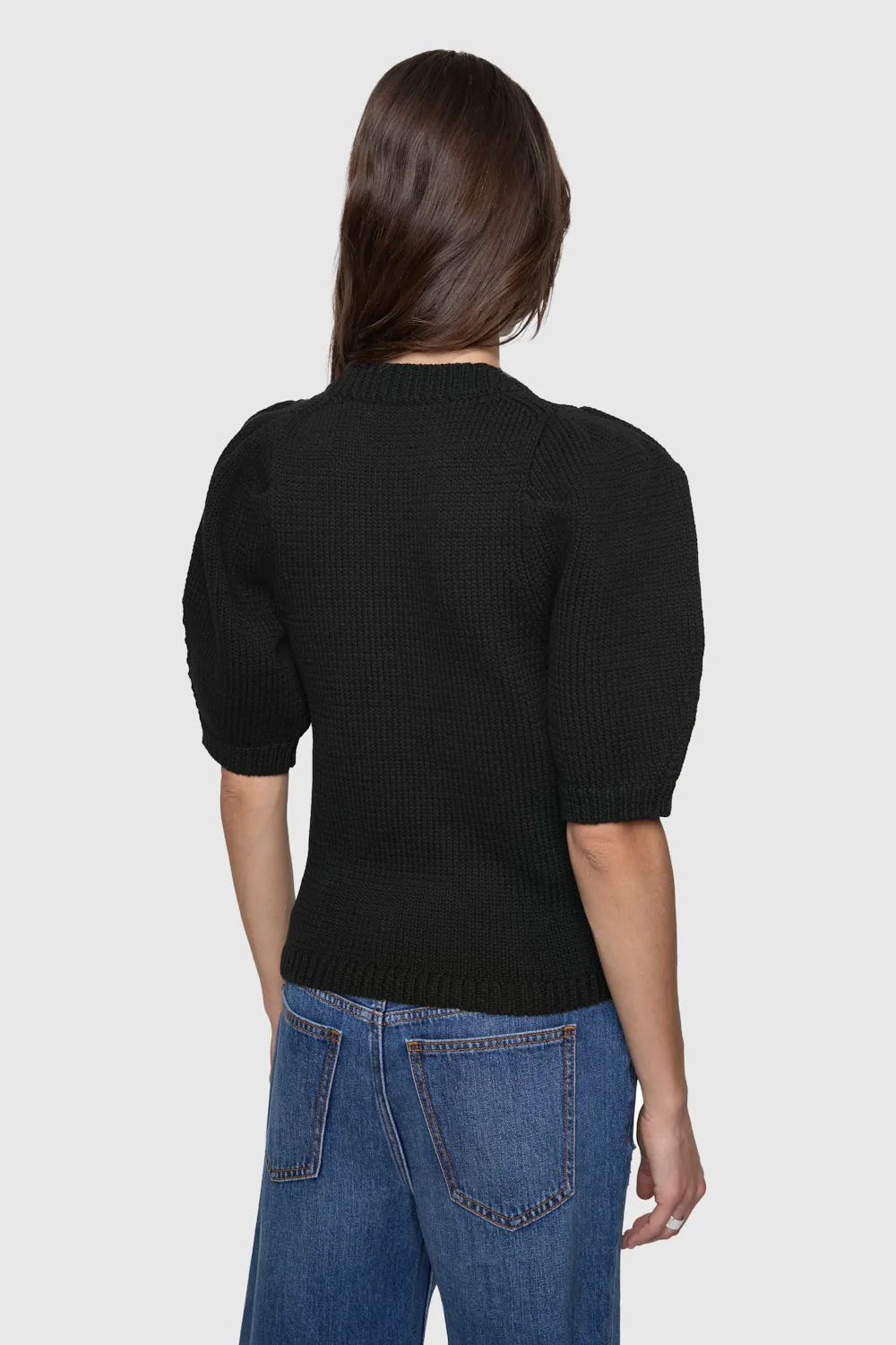 Celeste Kurzarmpullover