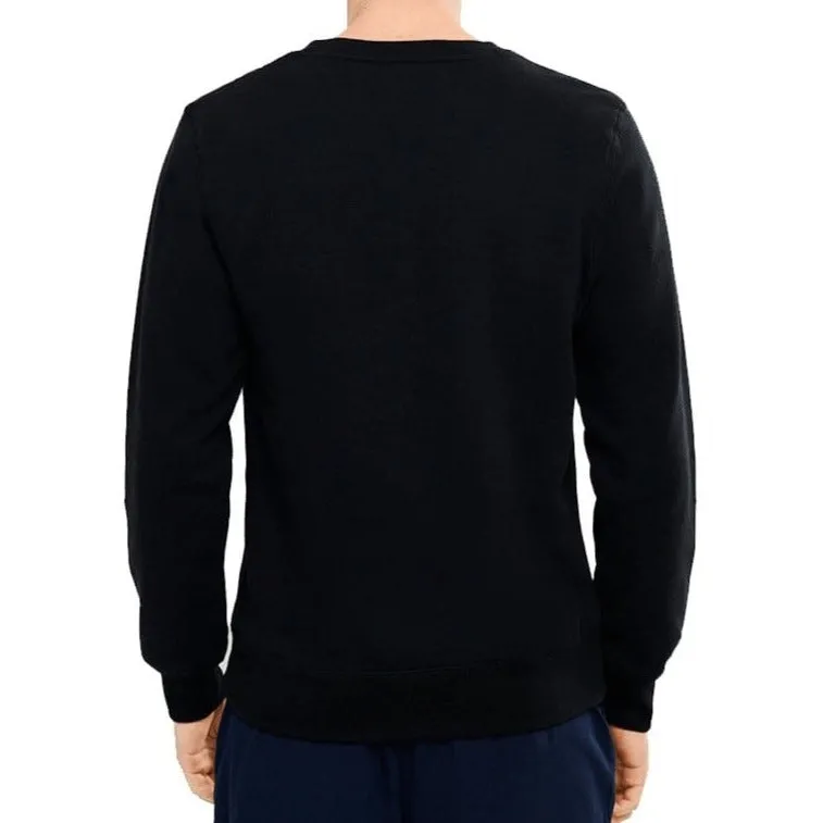 CHAMPION MÄNNER SCRIPT SCHWARZES CREW SWEATSHIRT