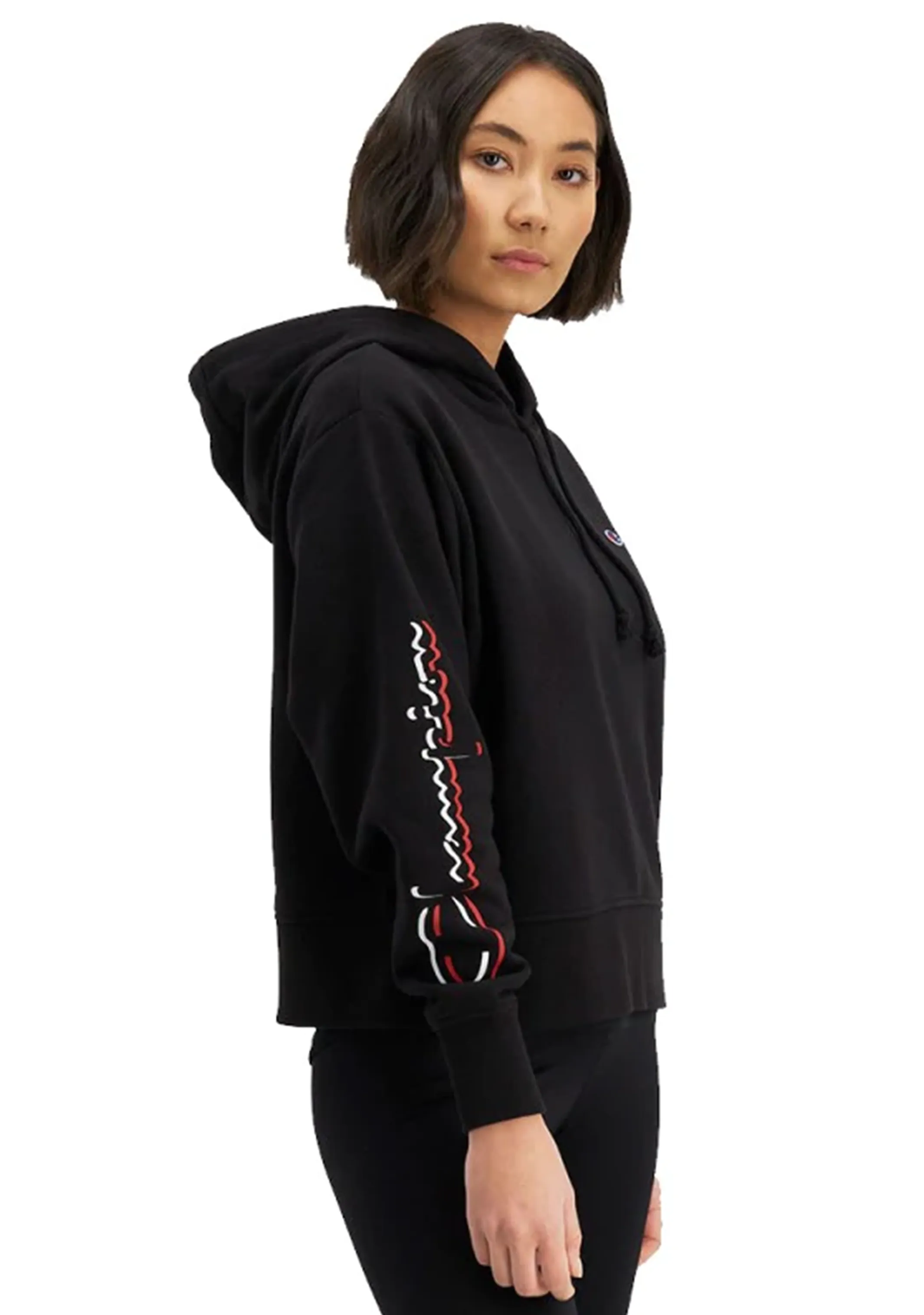 Champion Damen SPS Grafikdruck Hoodie <br> CTMWN 6B1
