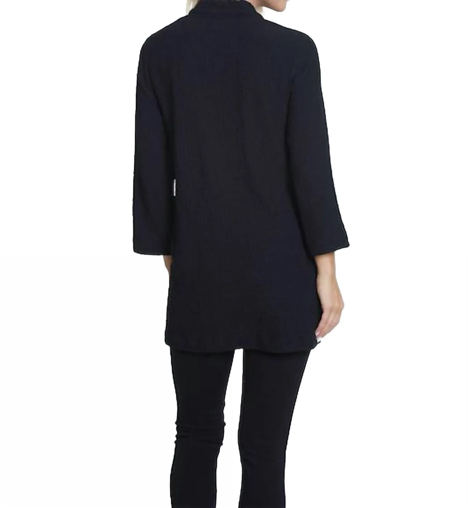 Cifron Kimono-Cardigan in Schwarz