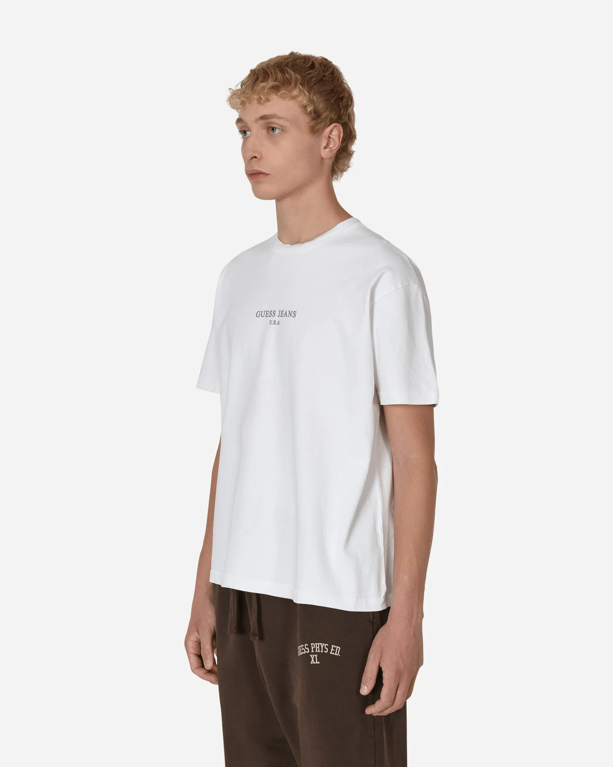 Klassisches Logo T-Shirt Weiß