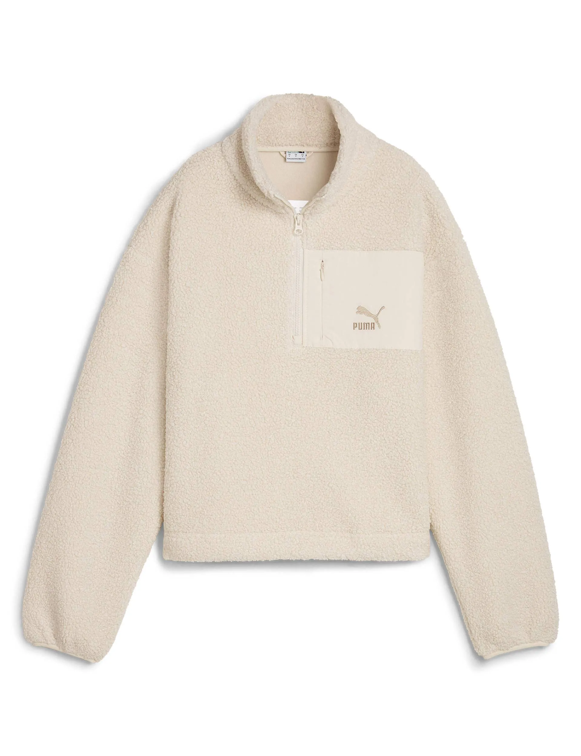 CLASSICS Winterisiertes Halbzip - Alpenschnee
