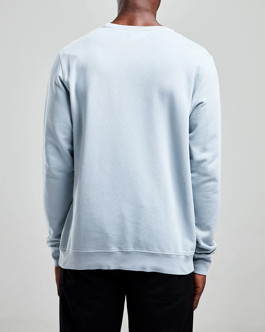 Bekleidung Linke Hand Herren Linke Hand Crew Sweatshirt Hellblau