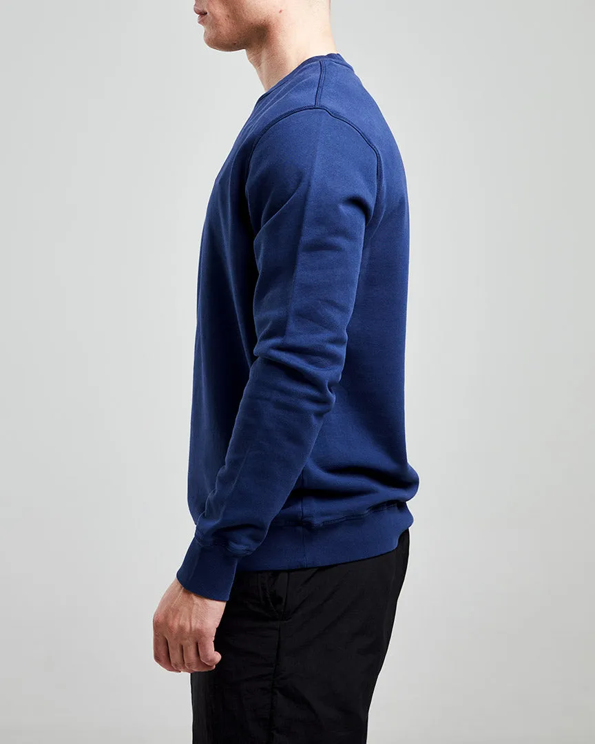 Bekleidung Linke Hand Herren Linke Hand Crew Sweatshirt Marineblau