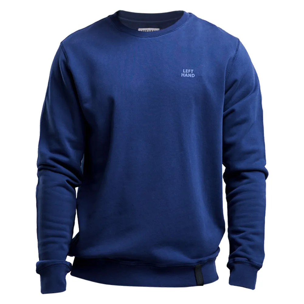 Bekleidung Linke Hand Herren Linke Hand Crew Sweatshirt Marineblau