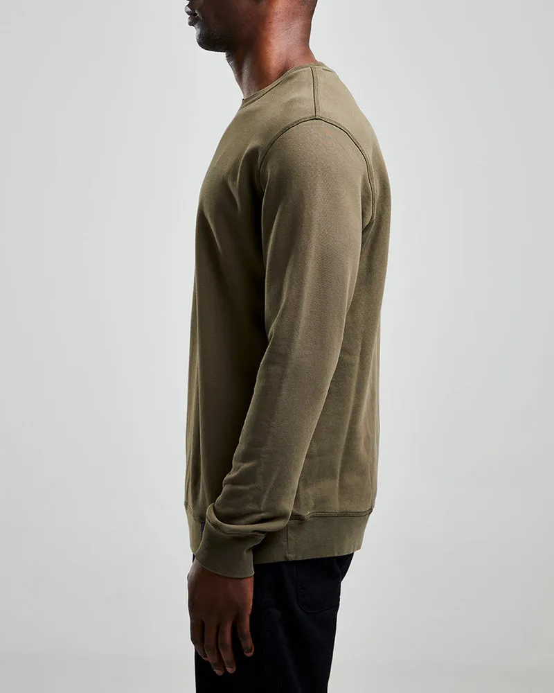 Bekleidung Linke Hand Herren Linke Hand Crew Sweatshirt Olive