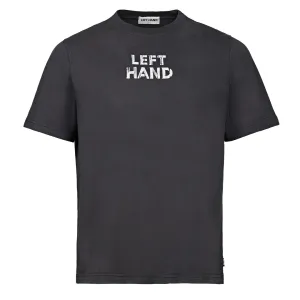 Bekleidung Linke Hand Herren Linke Hand Vintage Grafik T-Shirt Schwarz