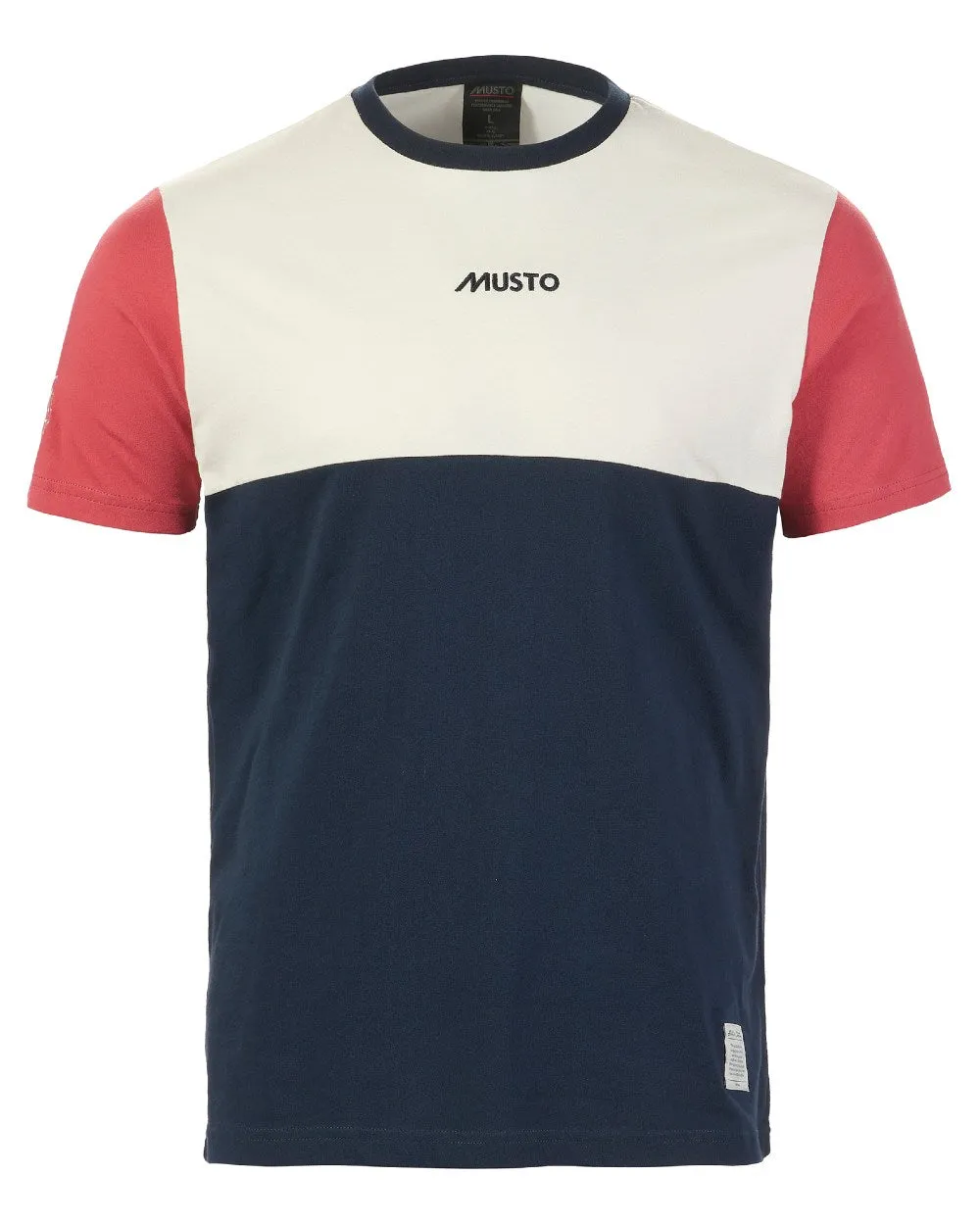 Kleidung Musto Musto Herren 64 Kurzarm T-Shirt