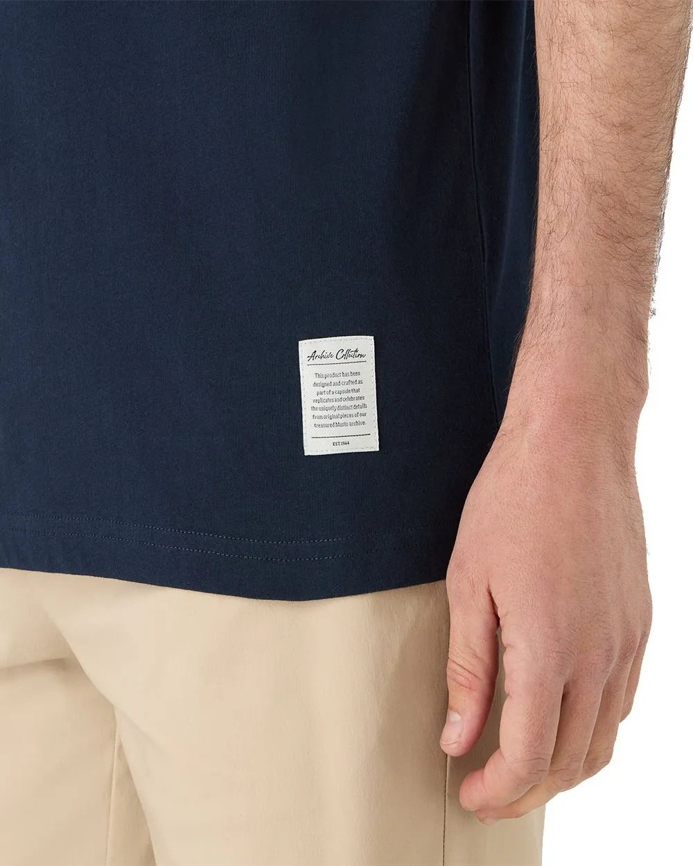 Kleidung Musto Musto Herren 64 Kurzarm T-Shirt