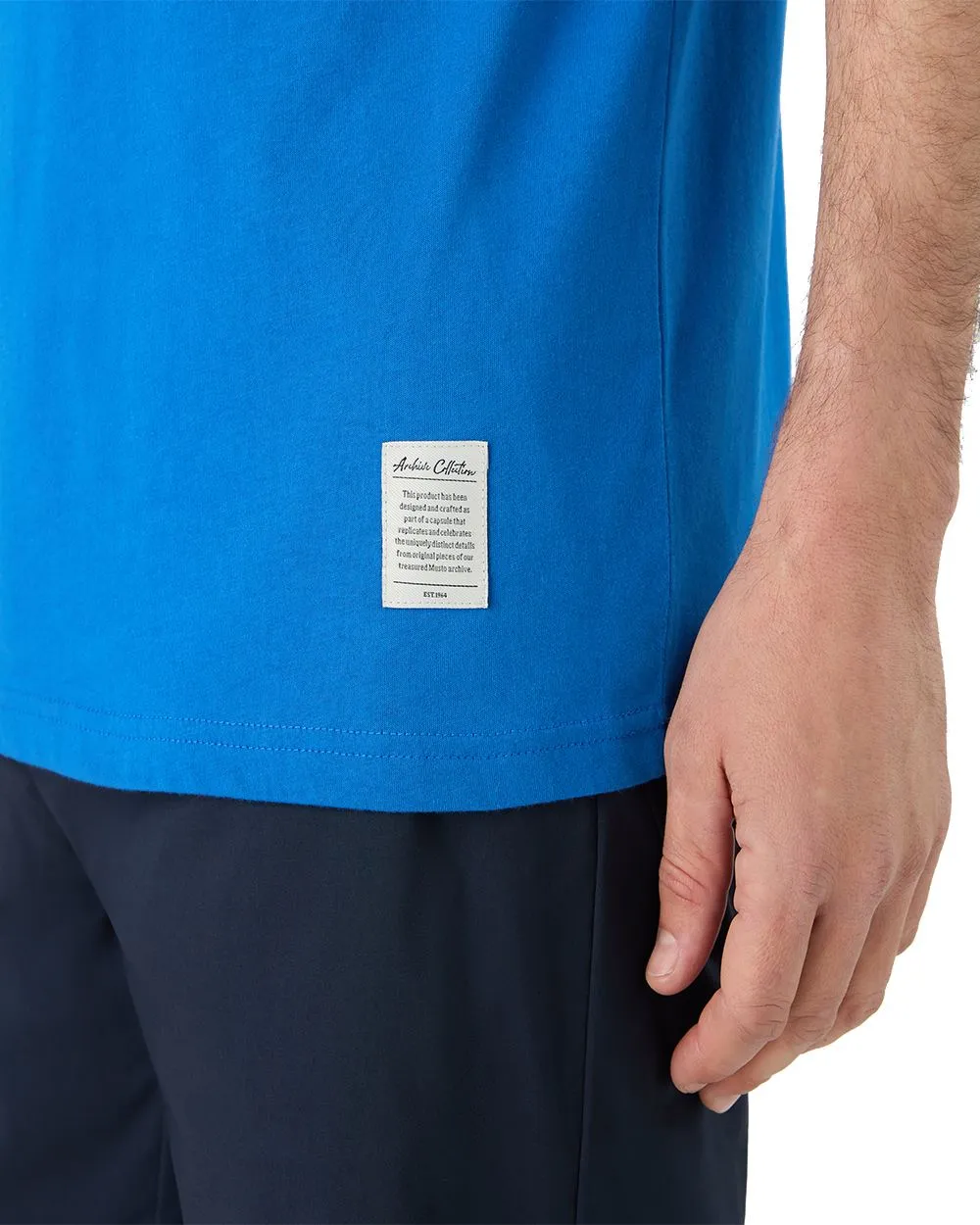 Kleidung Musto Musto Herren 64 Kurzarm T-Shirt