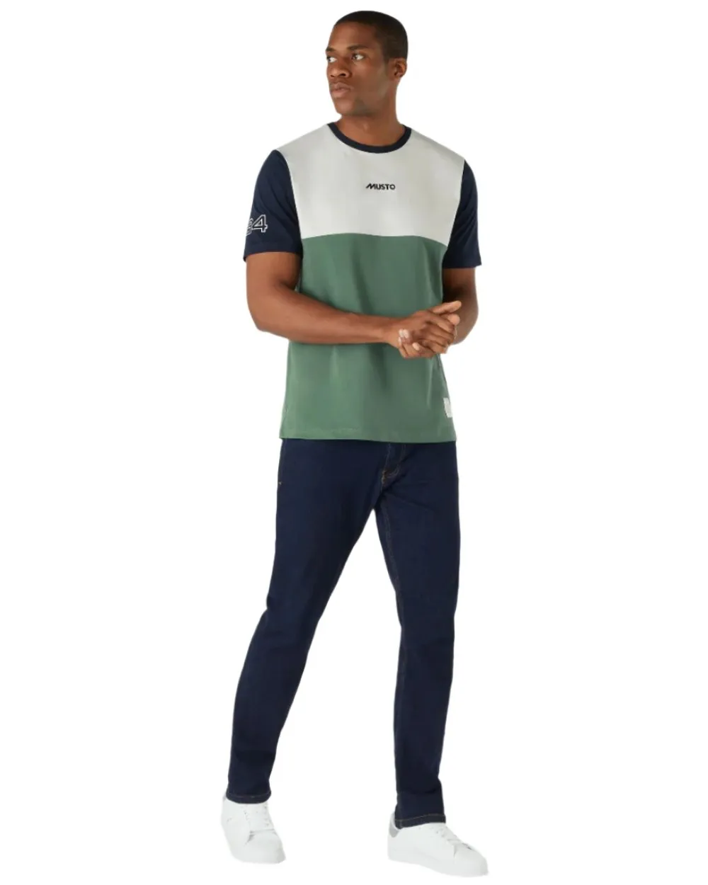 Kleidung Musto Musto Herren 64 Kurzarm T-Shirt