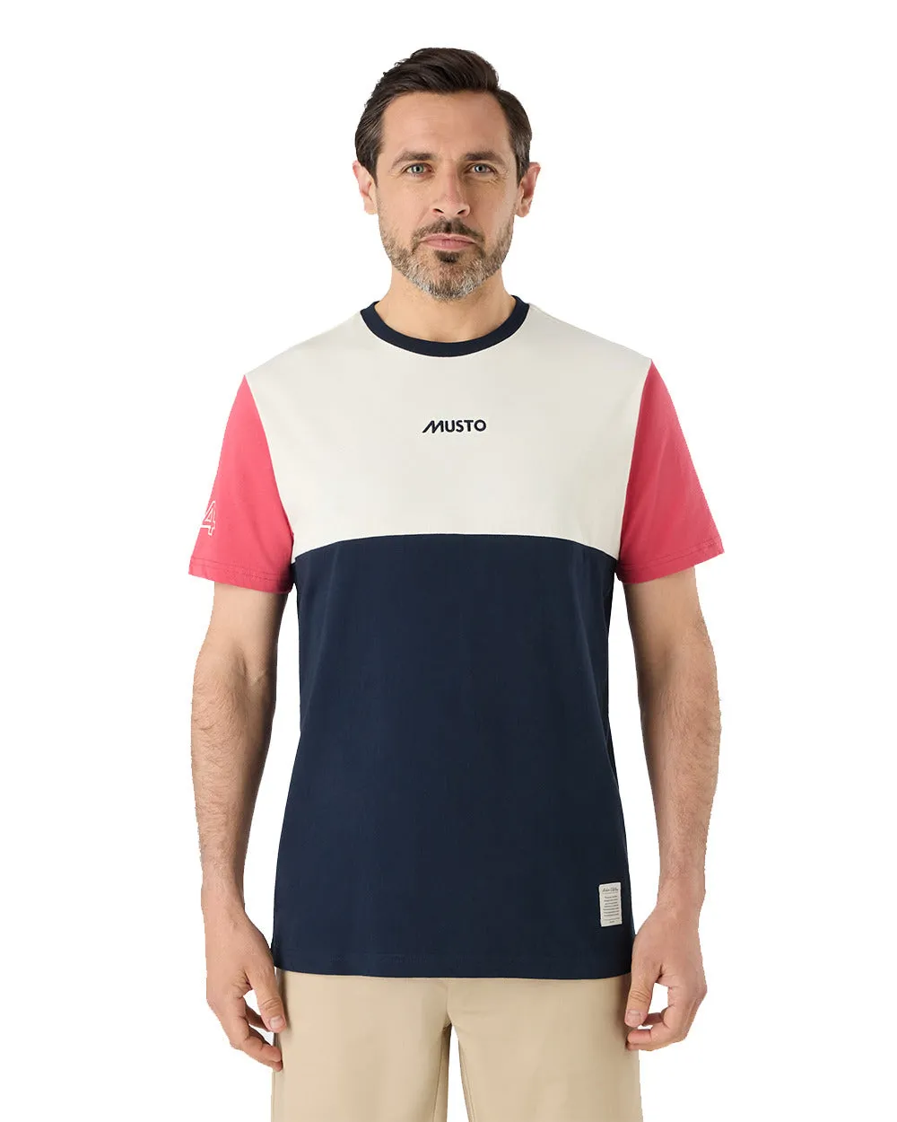 Kleidung Musto Musto Herren 64 Kurzarm T-Shirt
