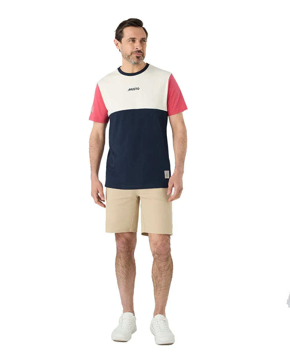 Kleidung Musto Musto Herren 64 Kurzarm T-Shirt