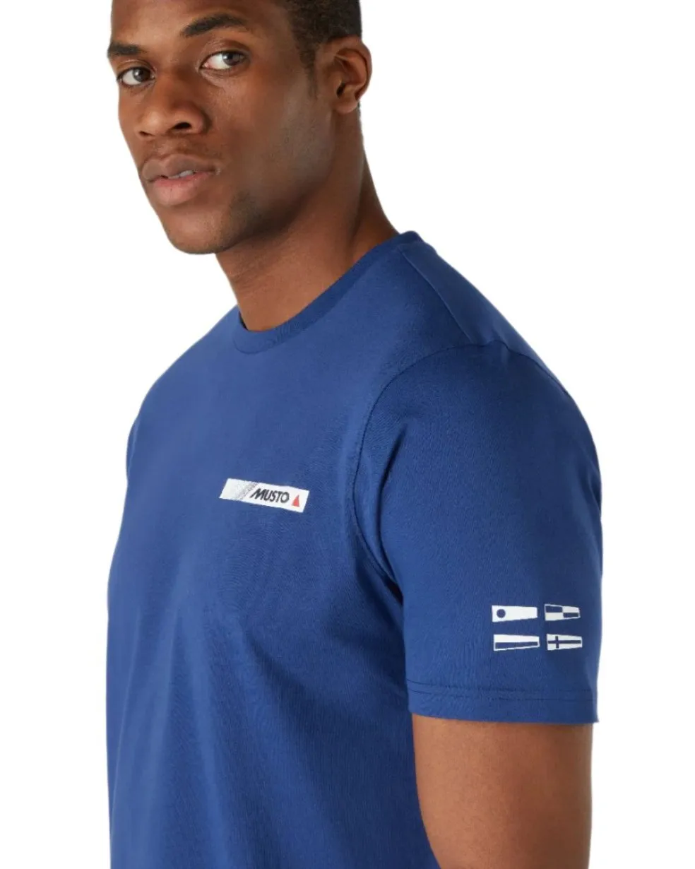 Kleidung Musto Musto Herren Nautic Kurzarm T-Shirt 2.0