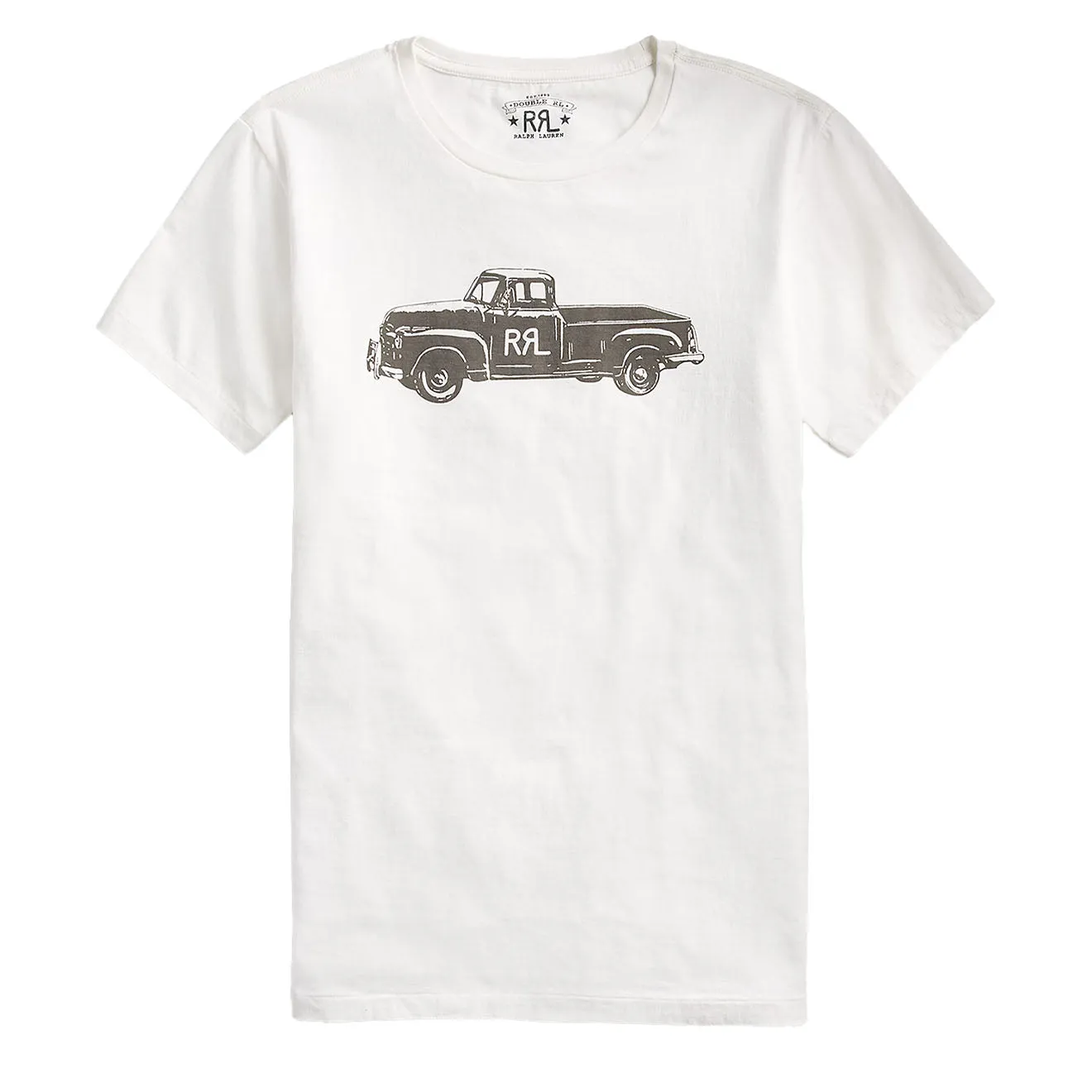 Kleidung RRL von Ralph Lauren Herren RRL von Ralph Lauren Truck Jersey T-Shirt Papierweiß