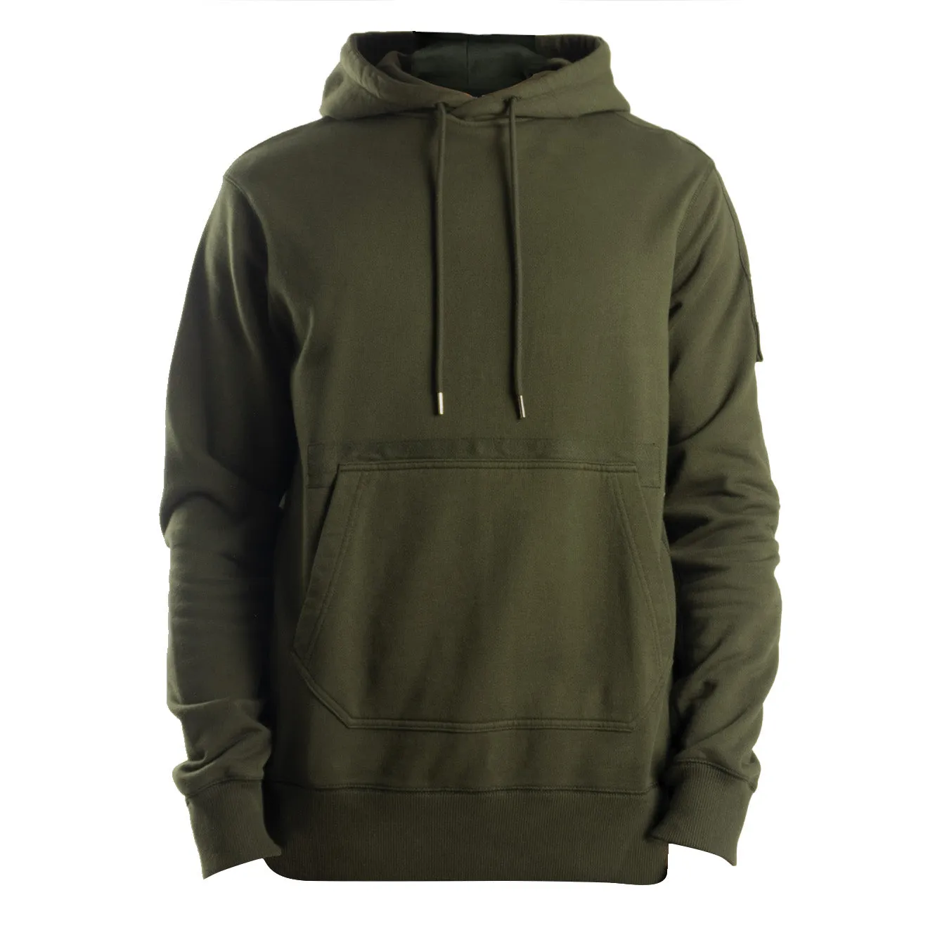 Kleidung St95 Herren ST95 Kapuzenpullover Dunkelgrün