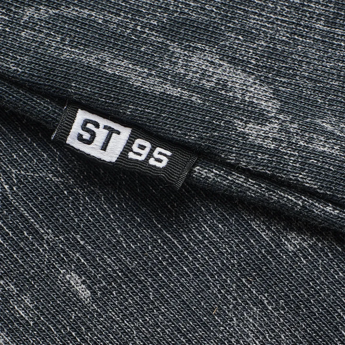 Kleidung St95 Herren ST95 Übergroßer Gips Crew Sweatshirt Schwarz