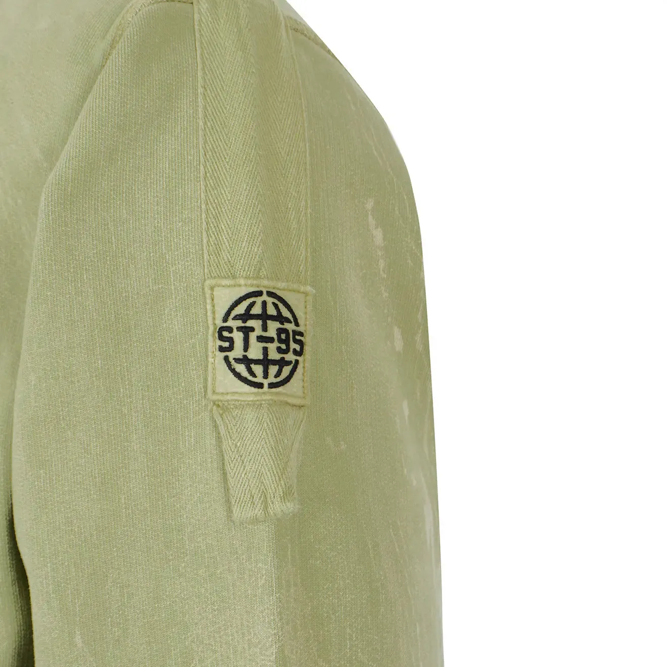 Kleidung St95 Herren ST95 Übergroßer Gips Crew Sweat Hellgrün