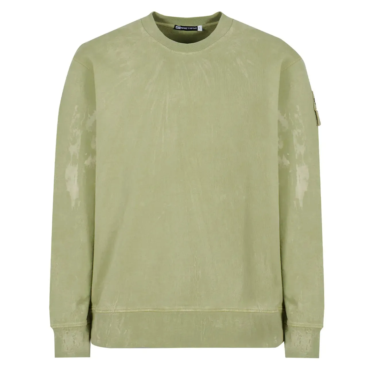 Kleidung St95 Herren ST95 Übergroßer Gips Crew Sweat Hellgrün