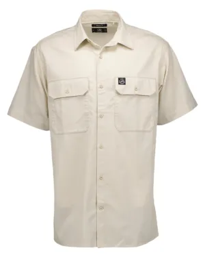Kleidung Swanndri Swanndri Herren Basics Kurzarm-Arbeitshemd
