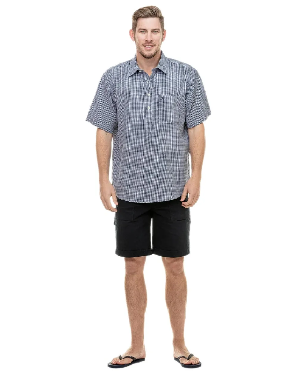 Kleidung Swanndri Swanndri Herren Paihia Kurzarmhemd