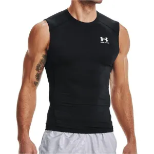 Bekleidung Under Armour Herren Under Armour HeatGear Armour Herren Ärmelloses Kompressionsshirt - Schwarz